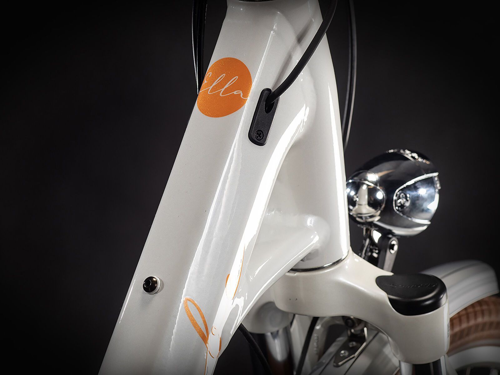 Cube Ella Cruise Hybrid 400, creme´n´orange - Bild 2