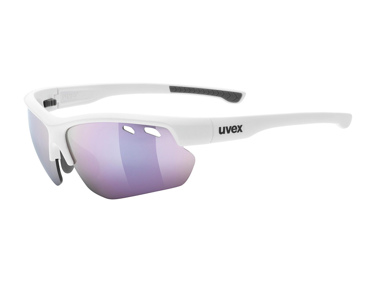 uvex sportstyle 115 inkl. WS, white/Lens: mirror pink - Bild 1