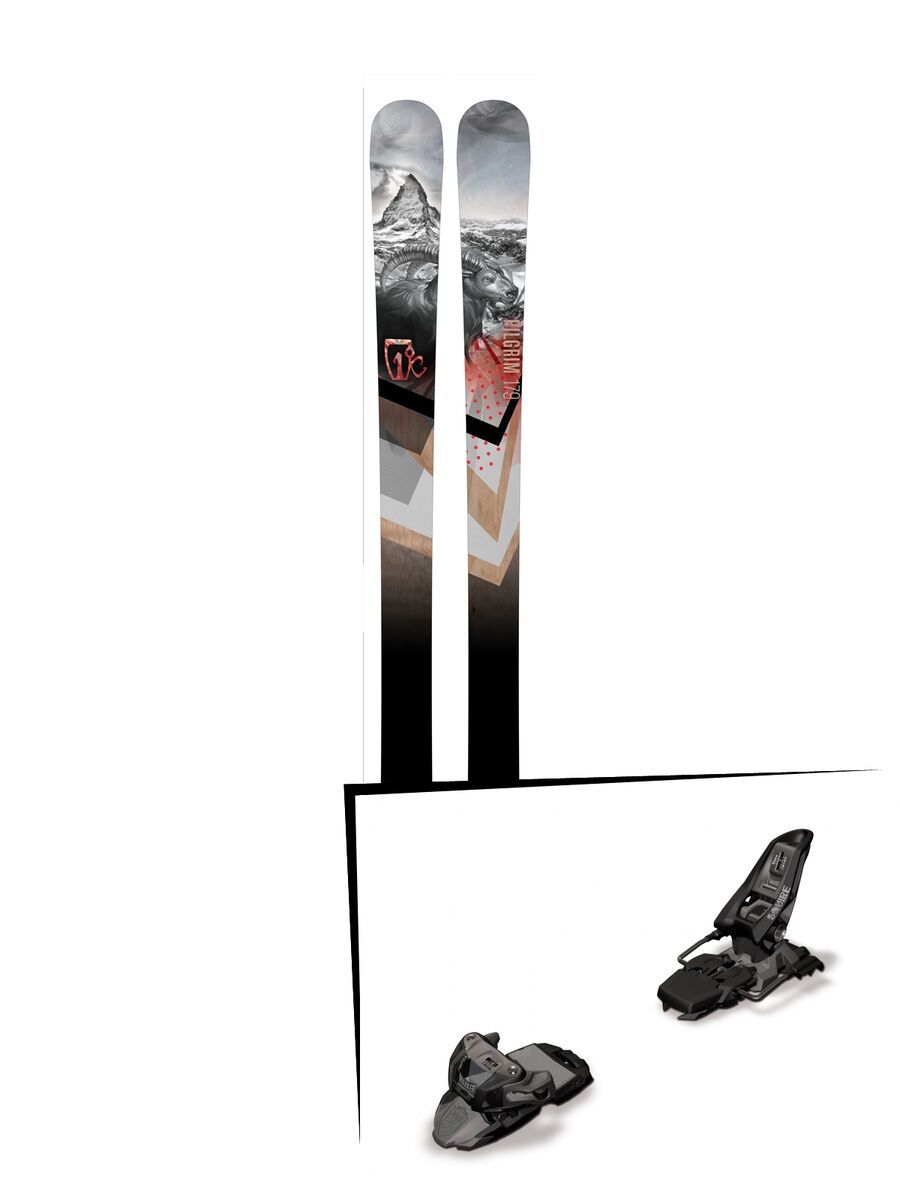 Set: Icelantic Pilgrim 2016 + Marker Squire 11 (1685469) - Bild 1