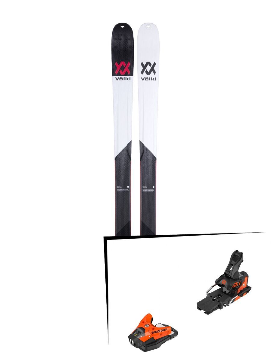 Set: Völkl BMT 90 2019 + Salomon STH2 WTR 13 orange/black - Bild 1
