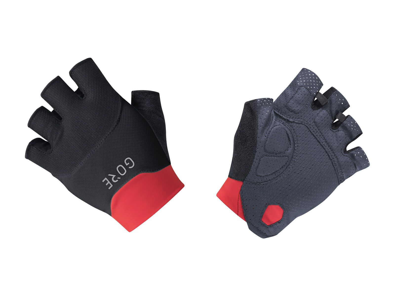 GOREWEAR C5 Vent Kurzfingerhandschuhe, black/hibiscus pink - Bild 1