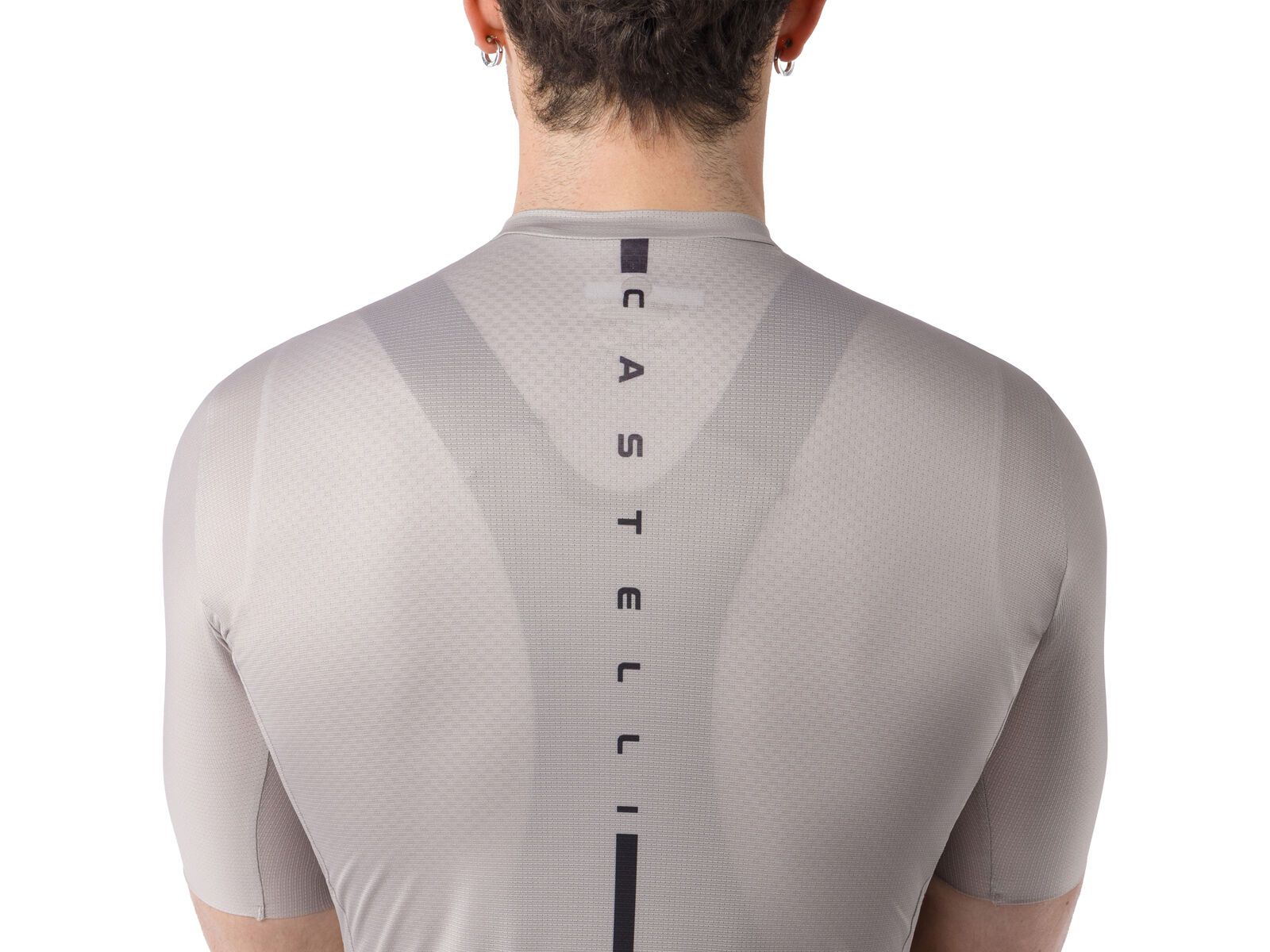 Castelli Drittone Logo Jersey, clay/belgian blue - Bild 6