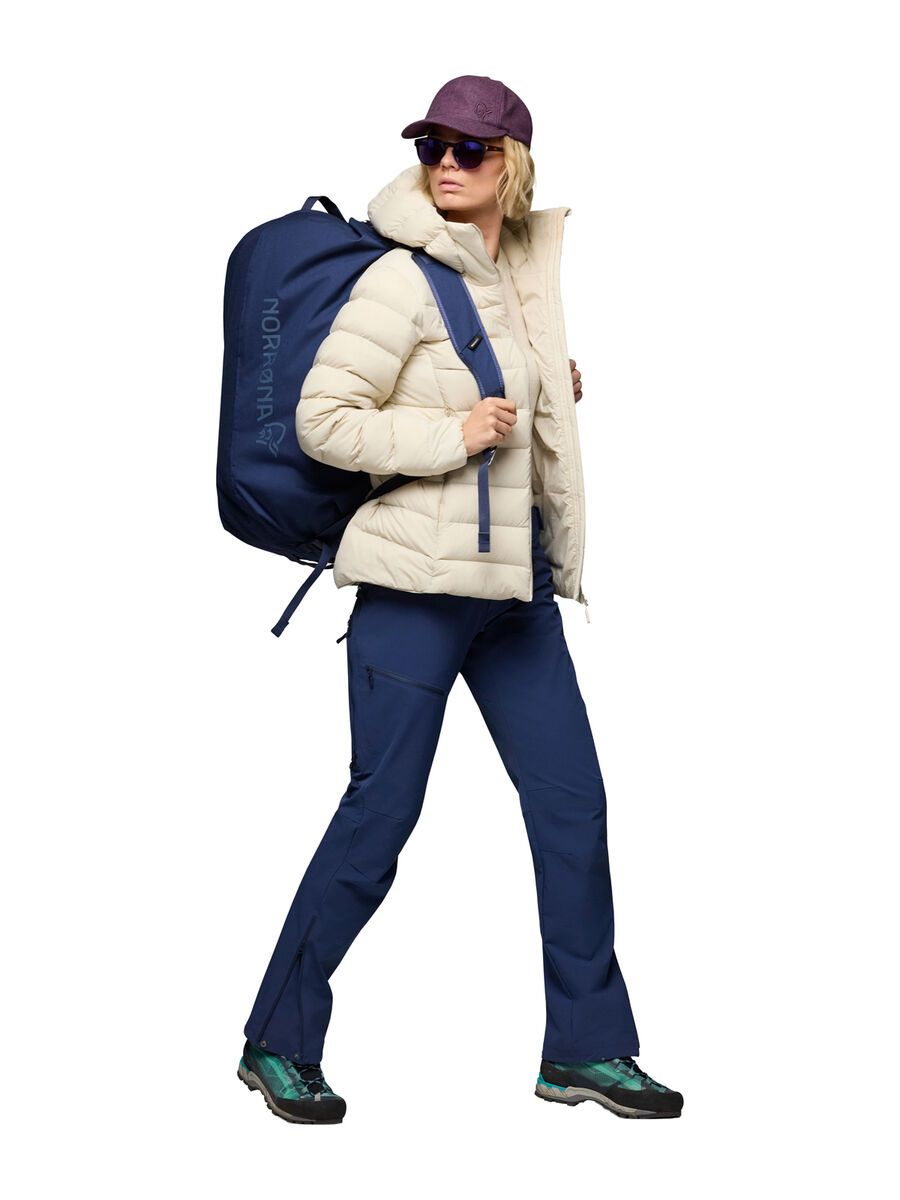 Norrona femund down700 Zip Hood W's, oatmeal - Bild 6