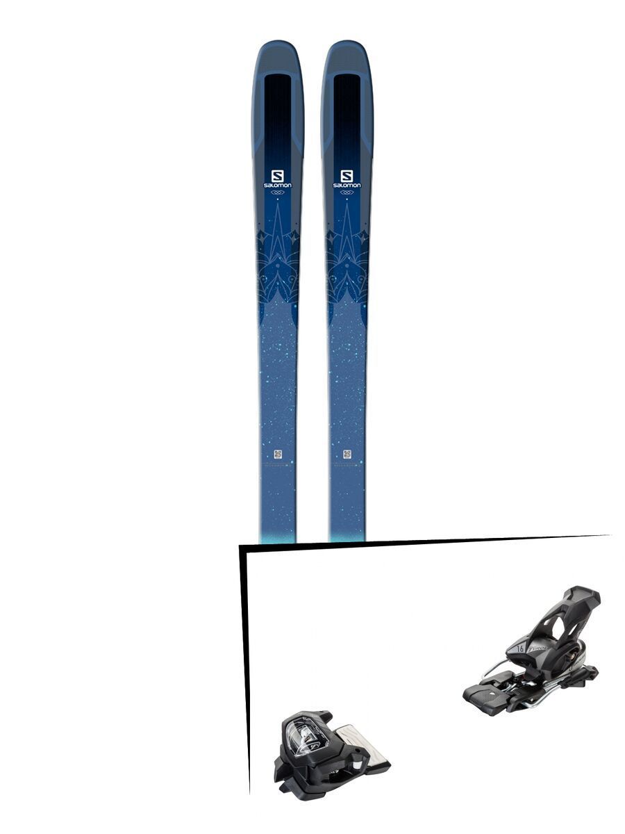 Set: Salomon QST Lux 92 2018 + Tyrolia Attack² 16 GW solid black - Bild 1