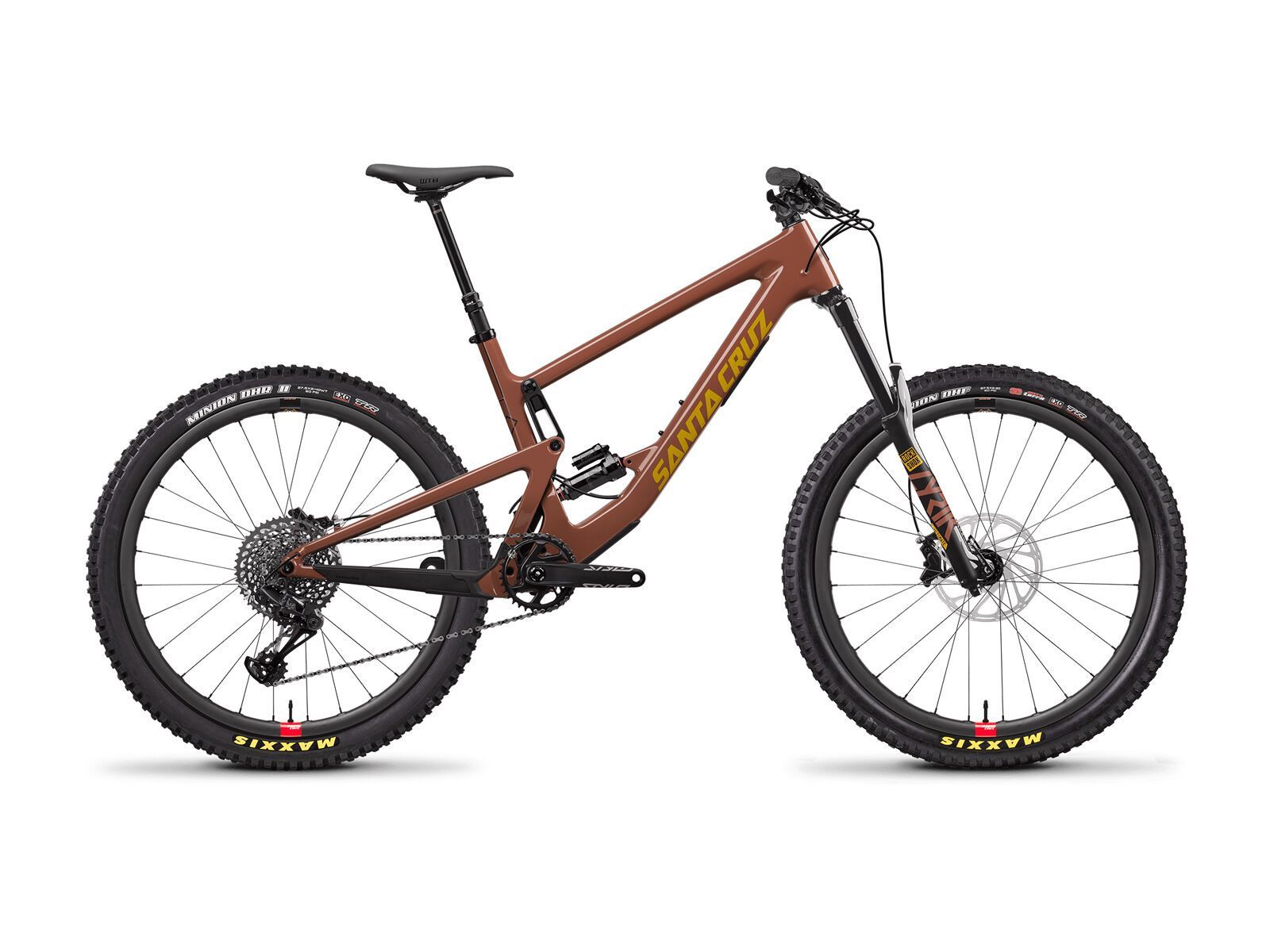 Santa Cruz Bronson C S Reserve, red tide and yellow - Bild 1