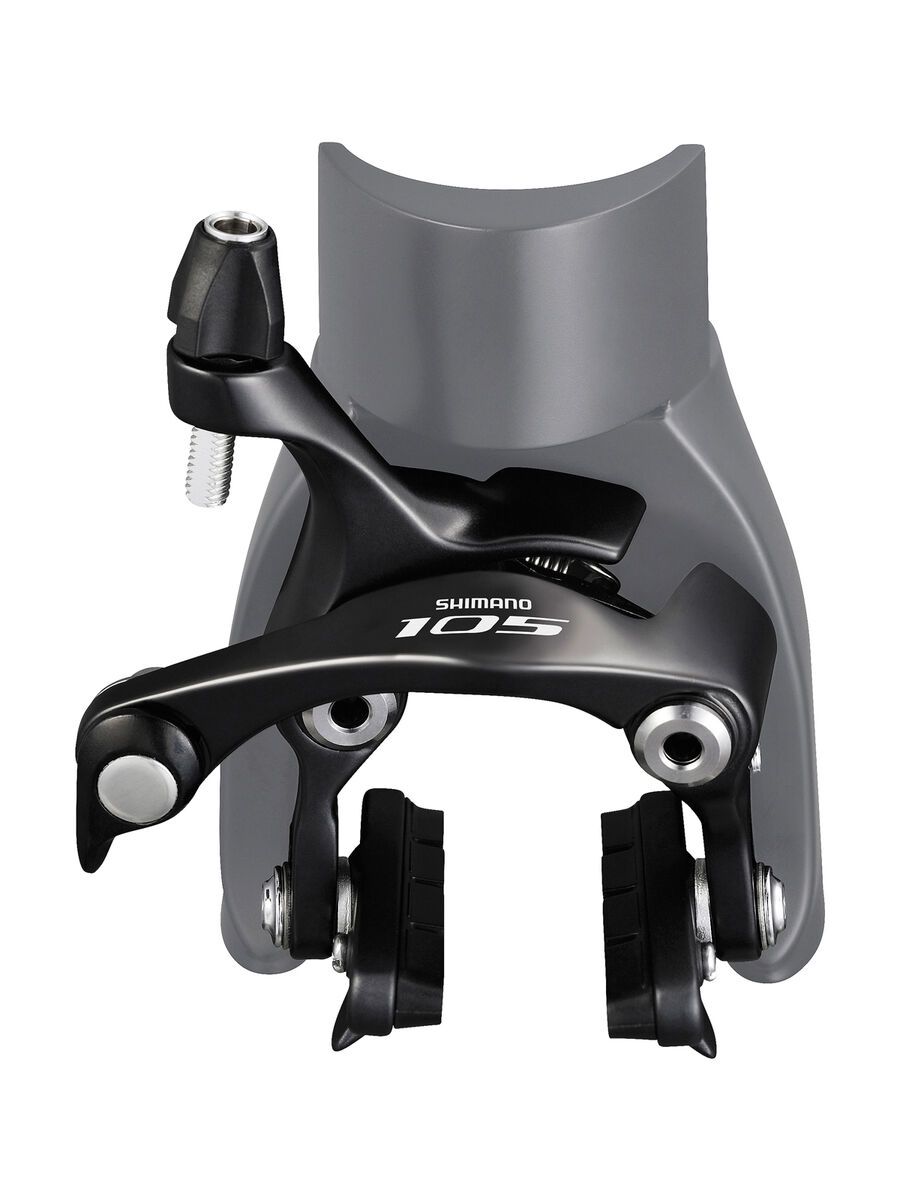 Shimano 105 BR-5810 Seitenzugbremse Direktmontage - vorn, schwarz - Bild 1