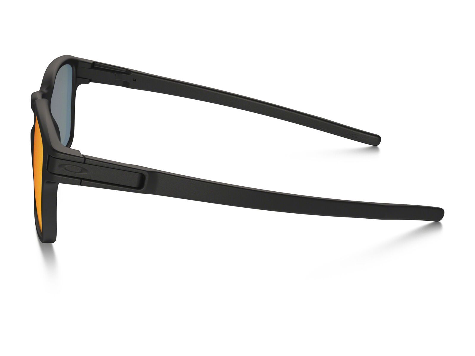 Oakley Latch Square, matte black/Lens: torch iridium - Bild 4