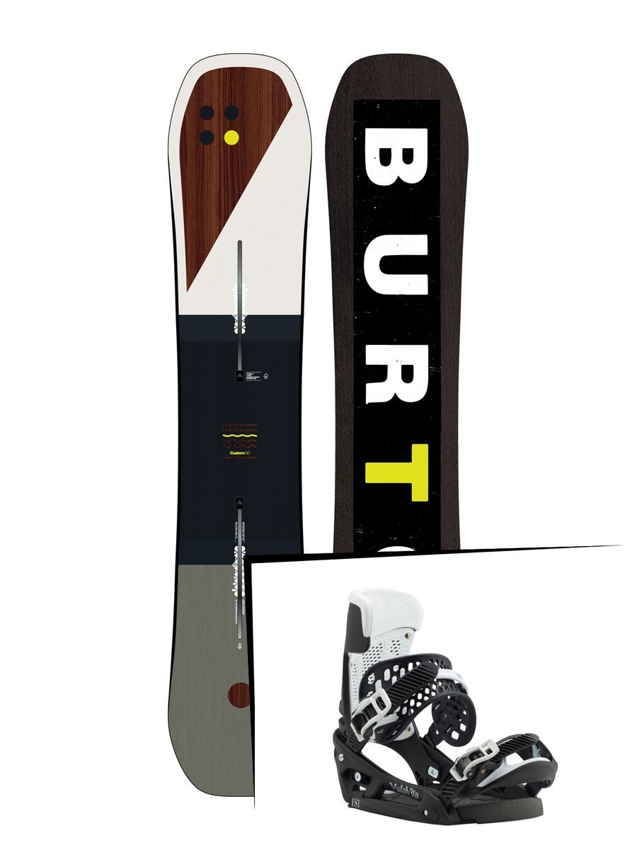 Set: Burton Custom 2019 +  Malavita EST (1931043S) - Bild 1
