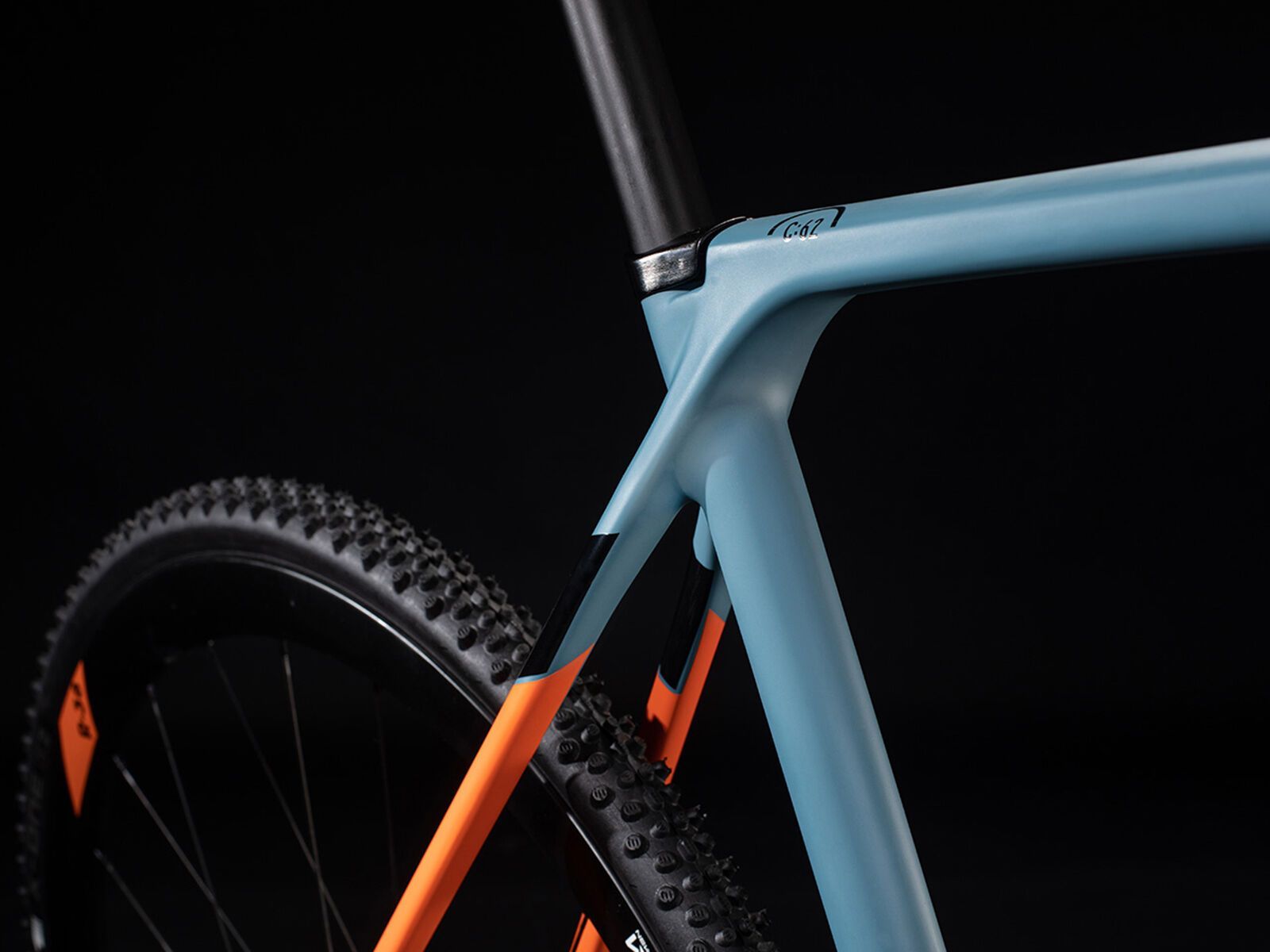 Cube Cross Race C:62 SLT, bluegrey´n´orange - Bild 4