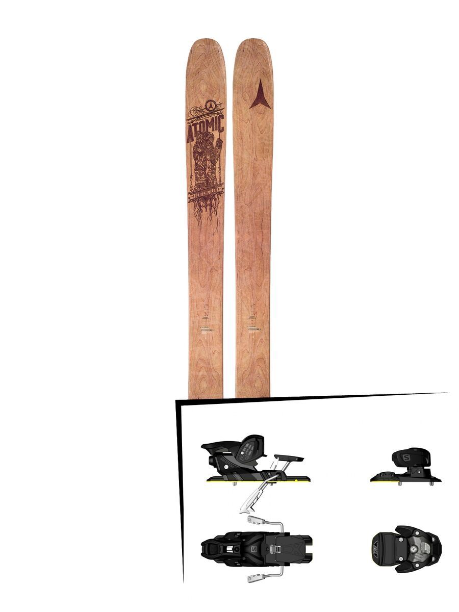 Atomic Set: Bent Chetler 2016 + Salomon Warden MNC 13 - Bild 1