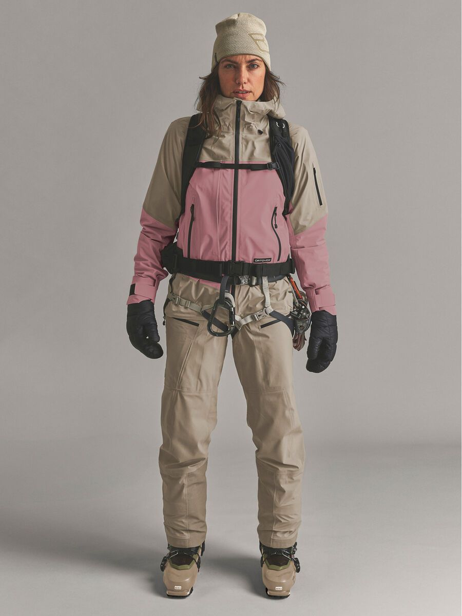 Ortovox Ortler Gore-Tex Pants W, dark linen - Bild 5