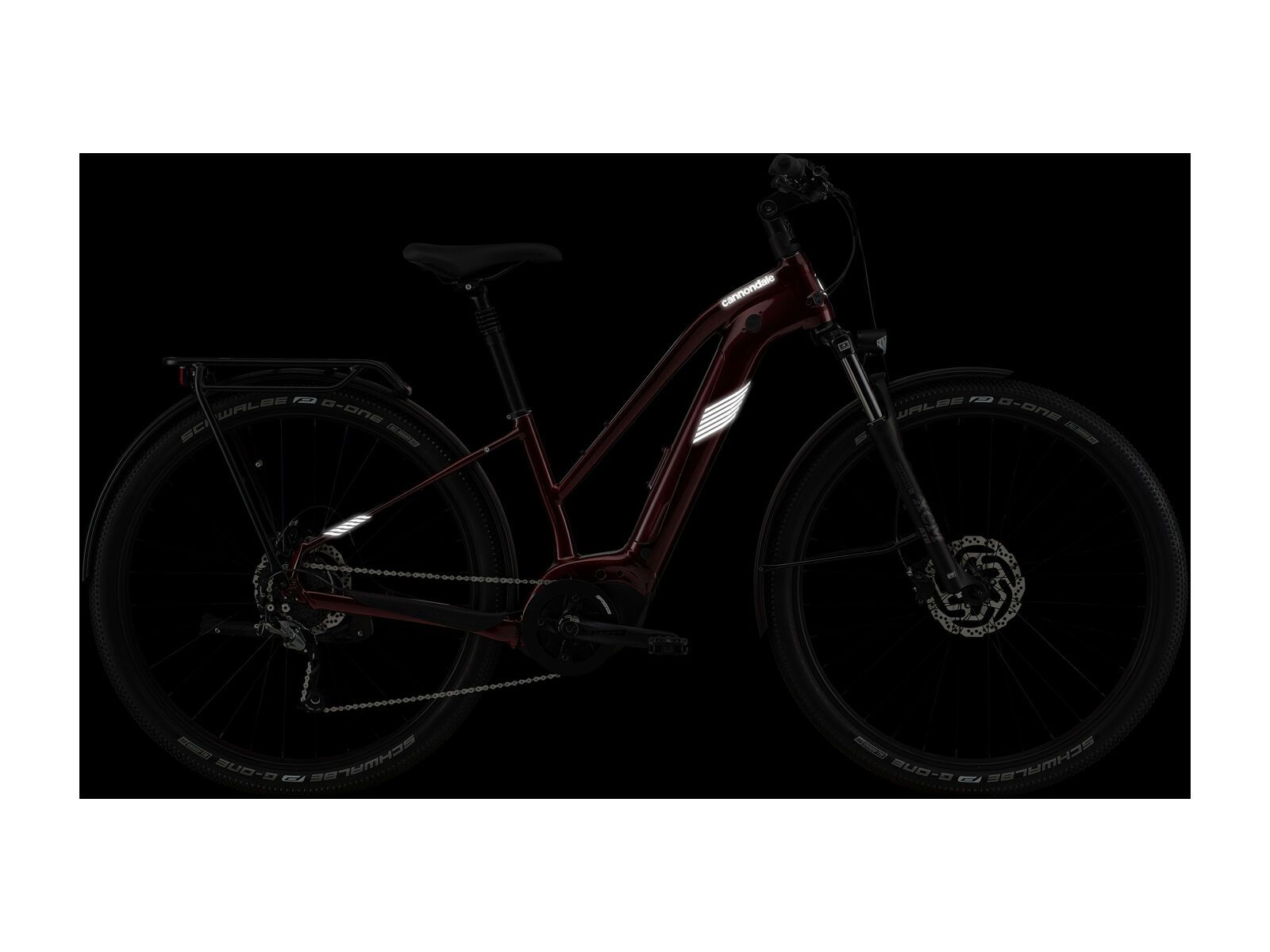 Cannondale Tesoro Neo X 3 Remixte, maroon - Bild 8