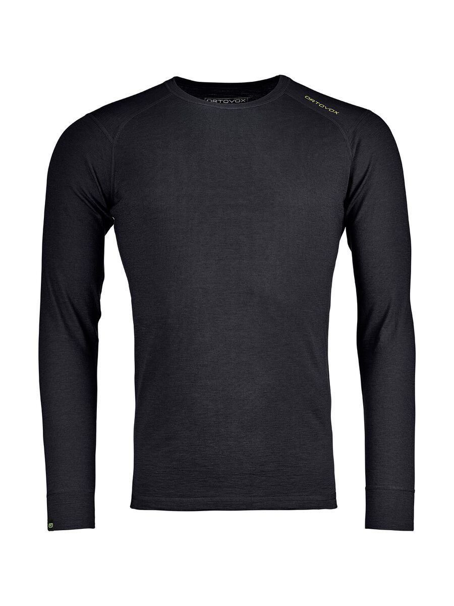 Ortovox 145 Merino Ultra Long Sleeve M, black raven - Bild 1