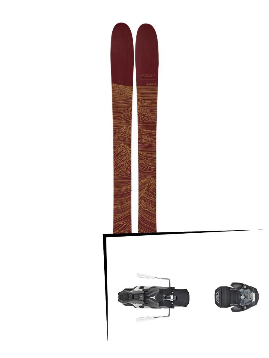 Set: Line Mordecai 2019 + Atomic Warden MNC 13 black/black - Bild 1