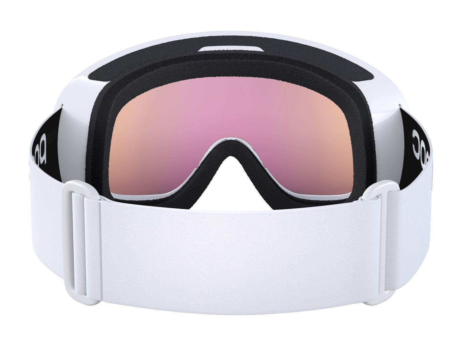 POC Fovea Mid, Clarity Int. Partly Sunny Orange / hydrogen white - Bild 4