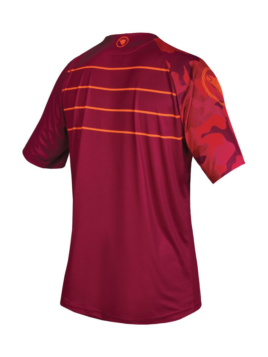 Endura SingleTrack Print Trikot, weinrot - Bild 2