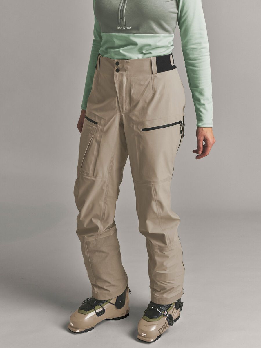 Ortovox Ortler Gore-Tex Pants W, dark linen - Bild 6