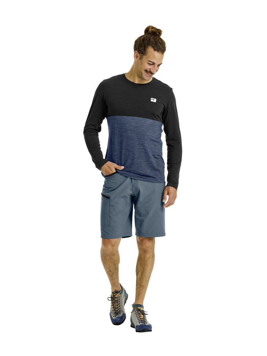 Ortovox 150 Merino Cool Logo TS M, black raven - Bild 3