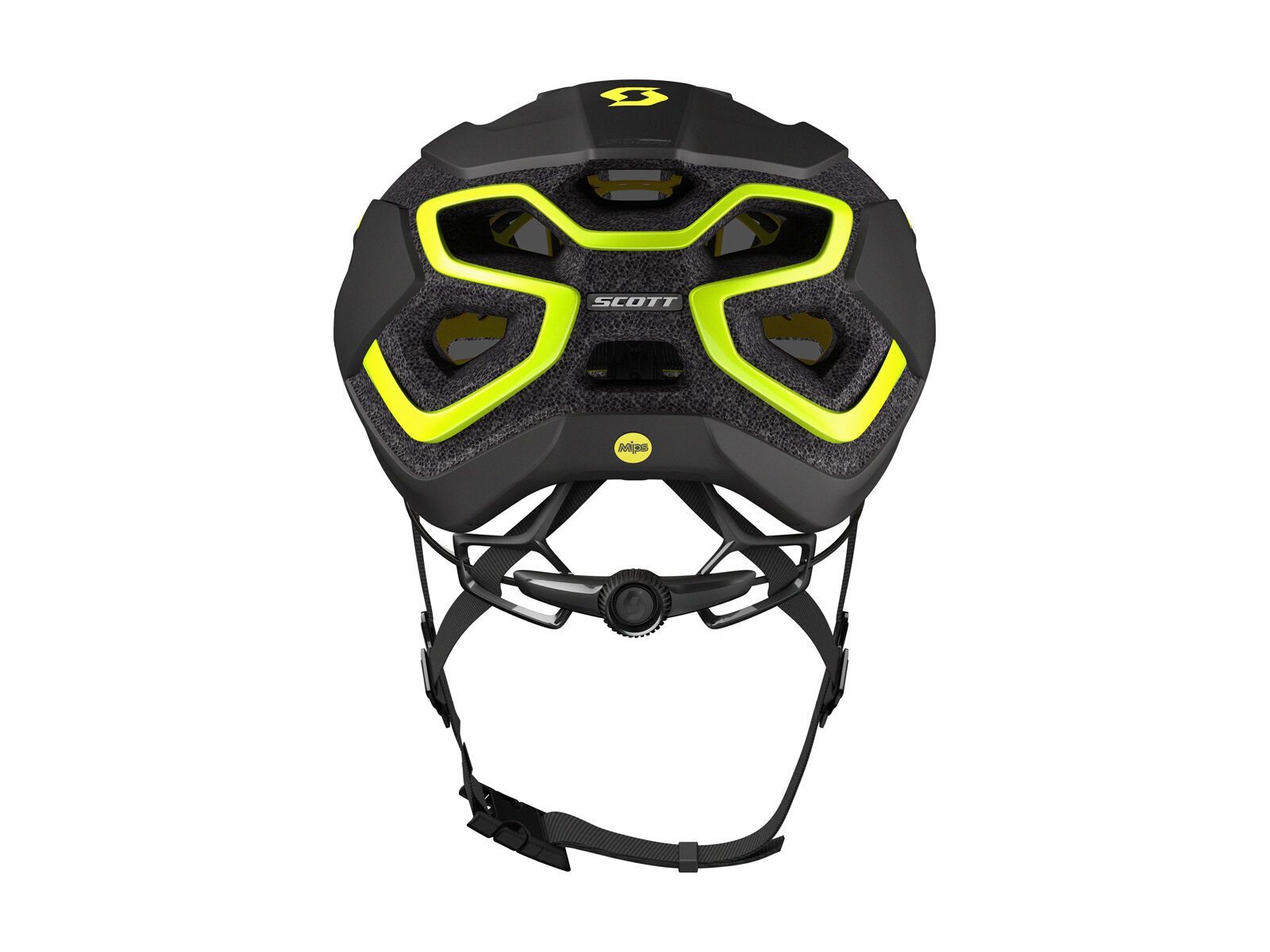 Scott Centric Plus Helmet, black/yellow RC - Bild 4