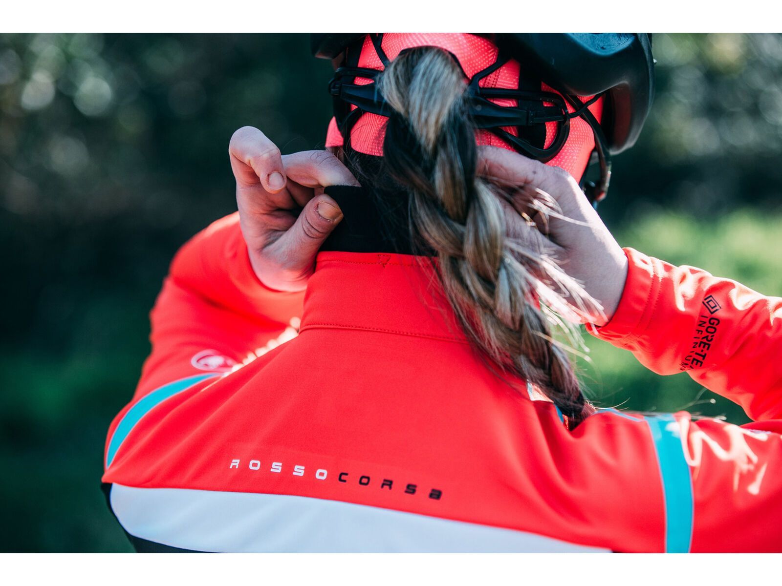 Castelli Alpha RoS 2 W Light Jacket, fiery red/black-celeste - Bild 19