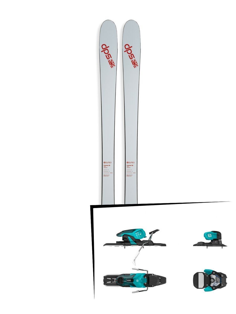 Set: DPS Skis Cassiar 85 2017 + Salomon Warden 11 (1706225) - Bild 1