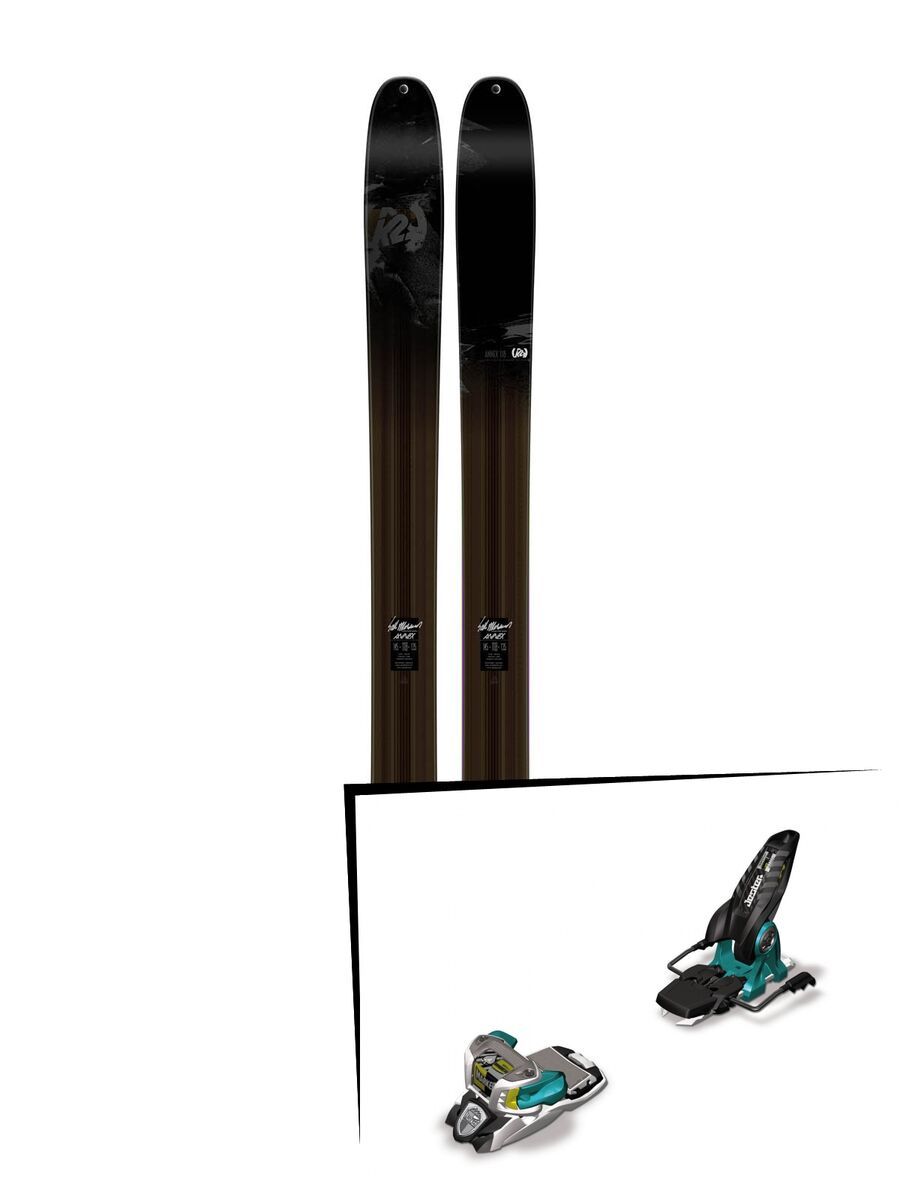K2 SKI Set: Annex 118 (Seth Morrison Pro Model) 2015 + Marker Jester 16 - Bild 1
