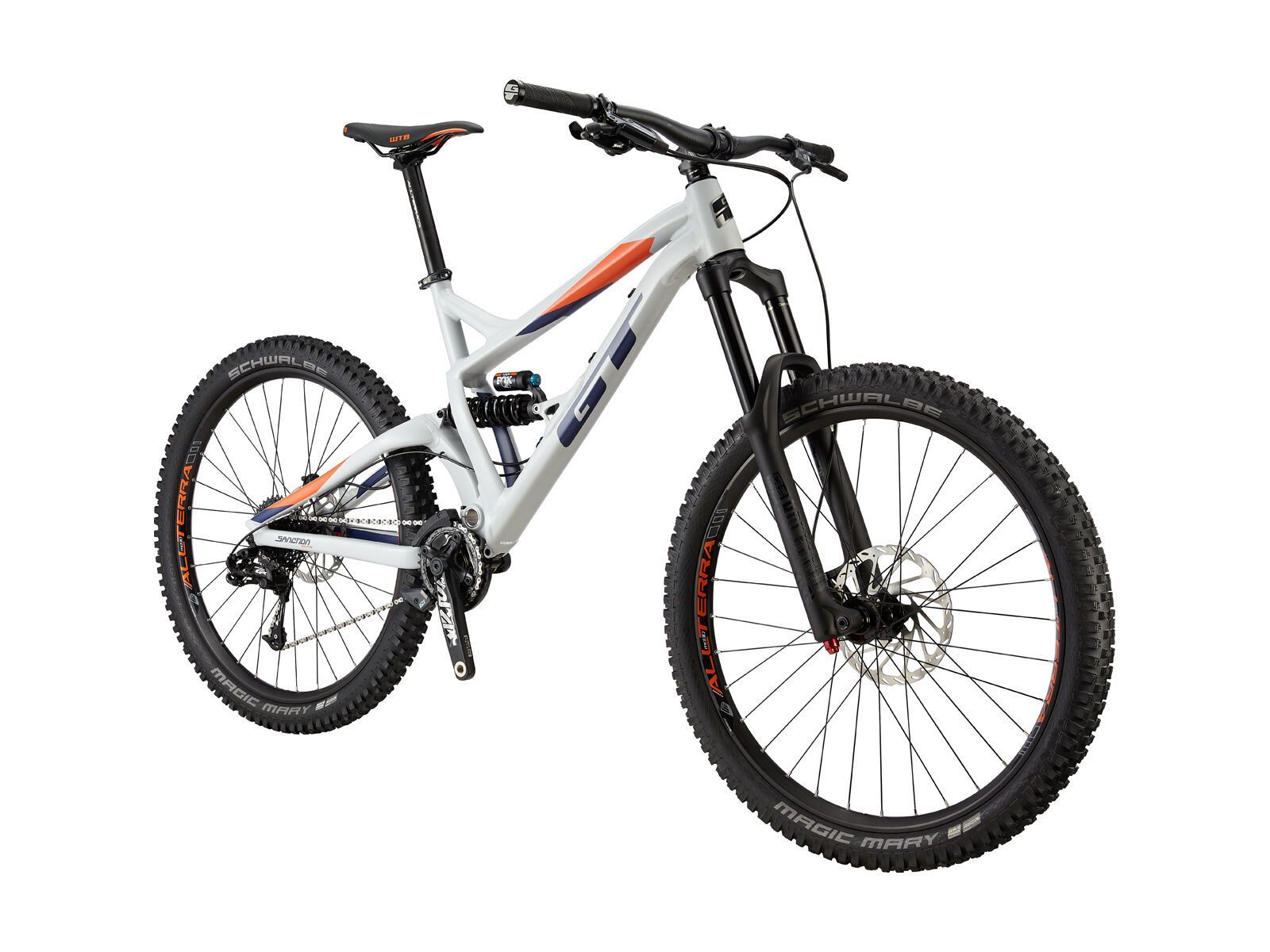 GT Sanction Elite, satin battleship grey w/ orange and ink - Bild 3