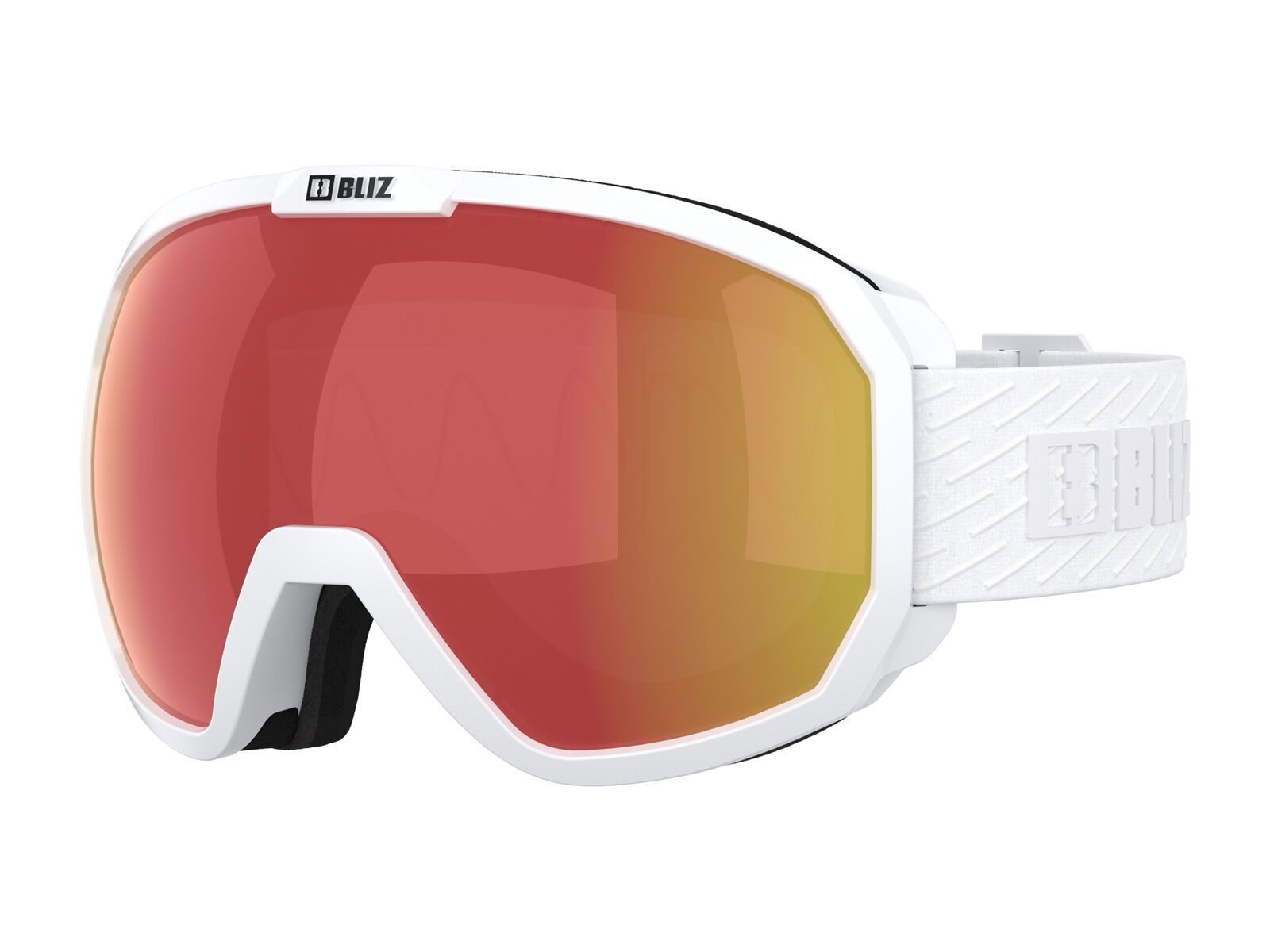 Bliz Charge OTG, Brown Red / matt white - Bild 1