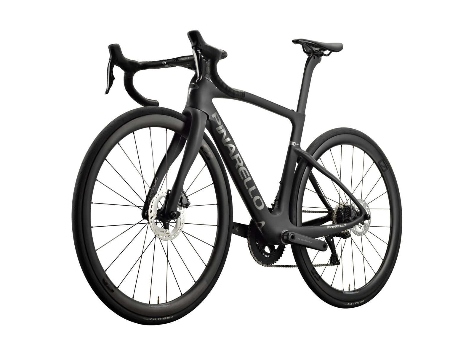 Pinarello F7 Ultegra Di2 2x12 DB / Most Ultrafast Carbon DB HG11, razor black - Bild 3