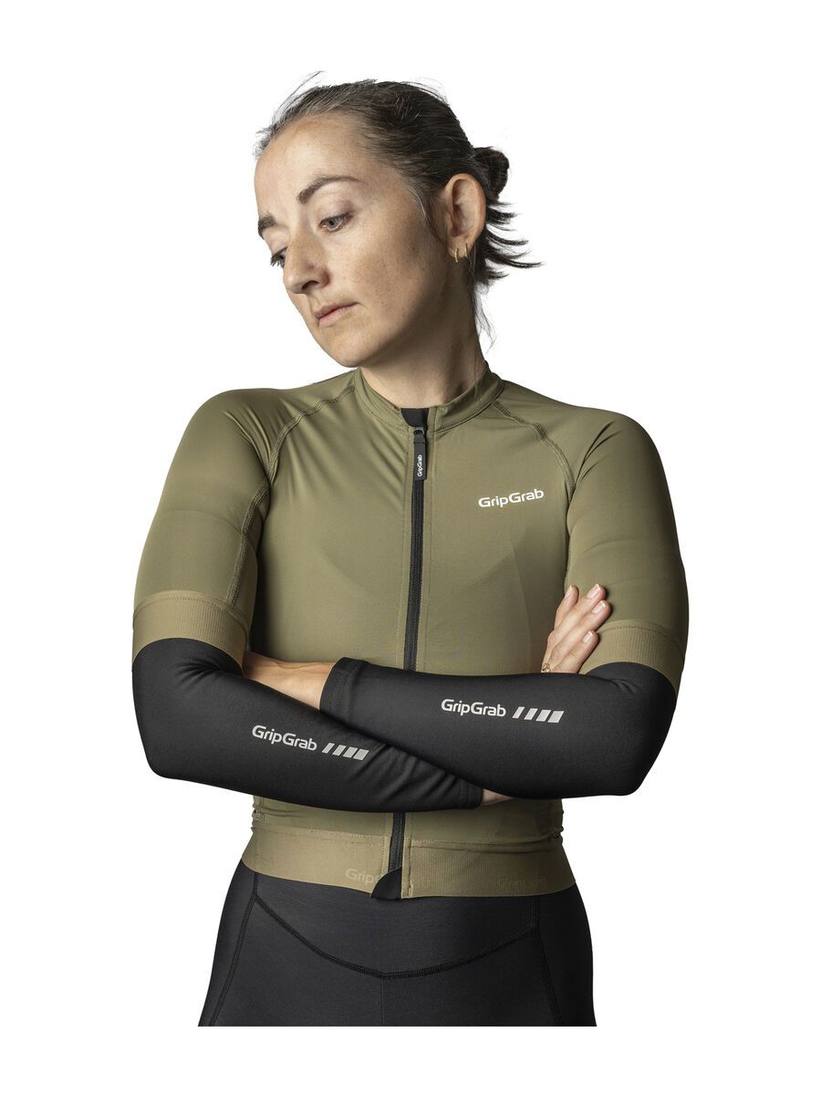 GripGrab PACR Thermal Arm Warmers, black - Bild 4