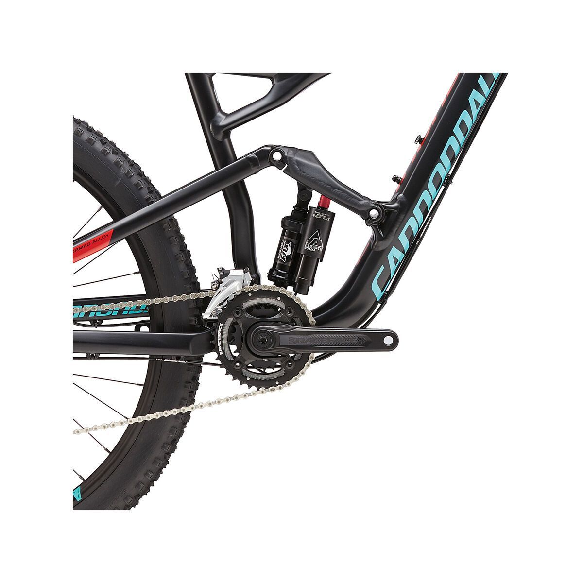 Cannondale Jekyll 3, black w/nearly black, fine silver, matte - Bild 3