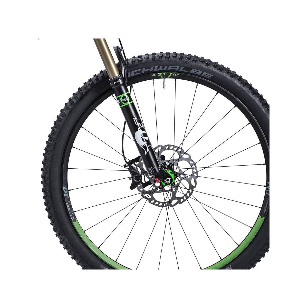 Cube Stereo 140 HPA Race 27.5, metal/green - Bild 2