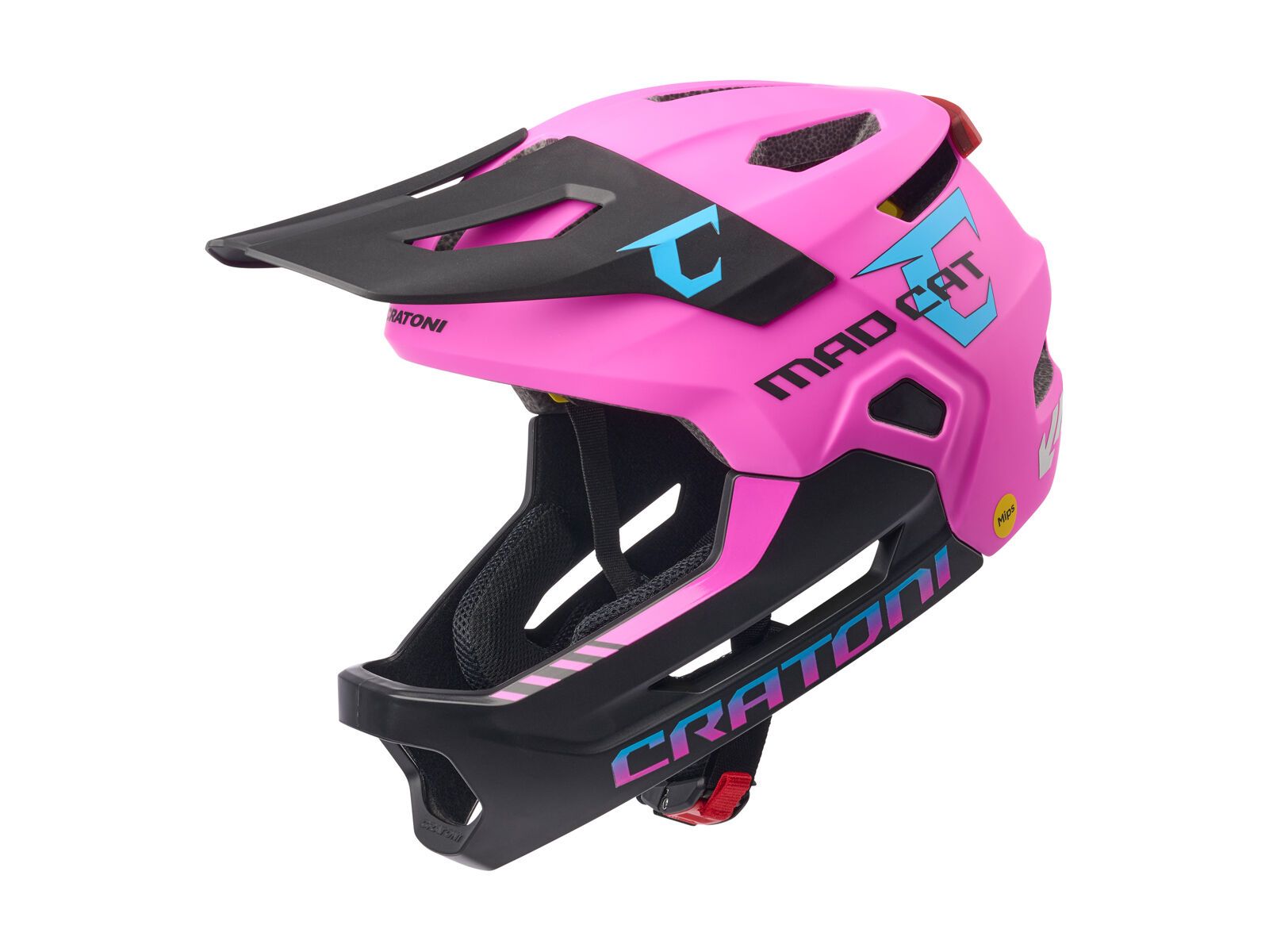 Cratoni MadCat MIPS, pink-black matt - Bild 1