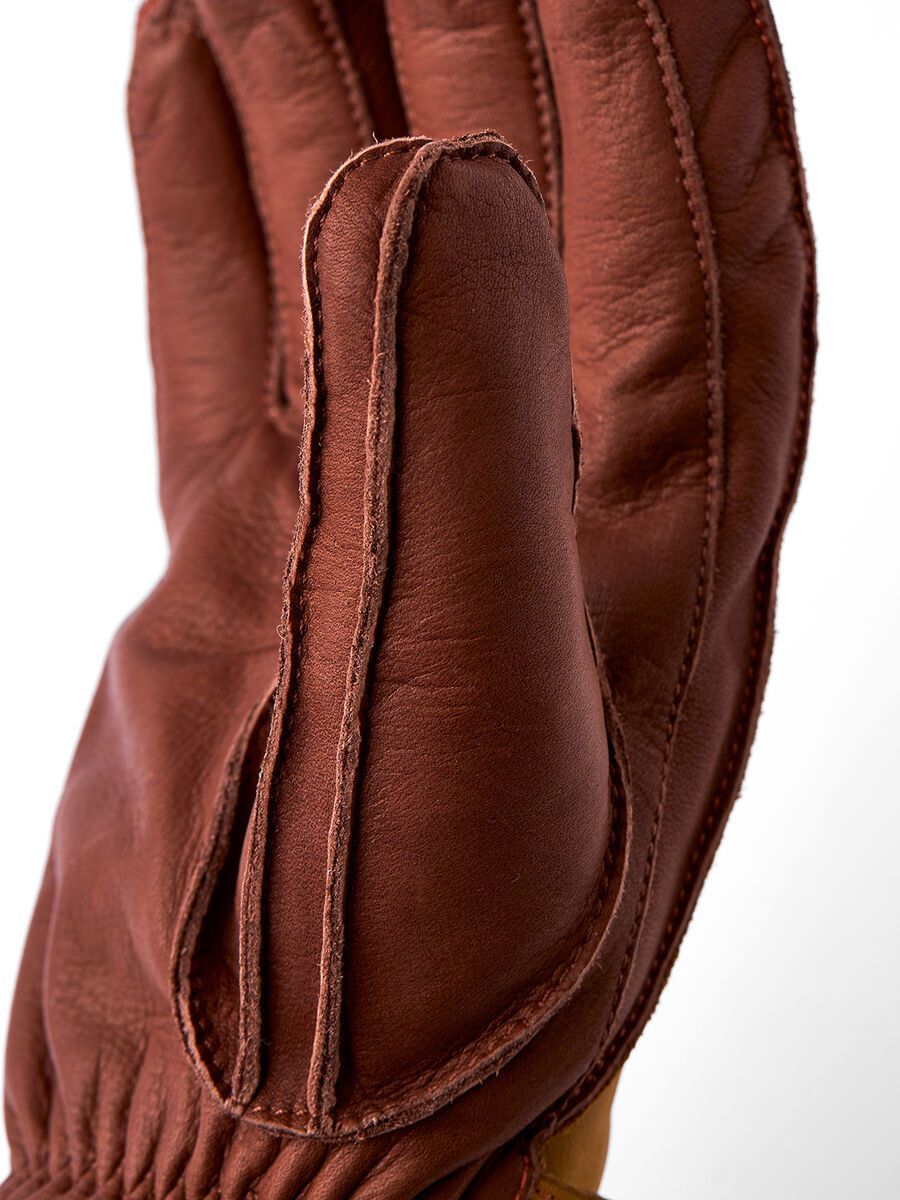 Hestra Wakayama 5 Finger, cork/brown - Bild 7