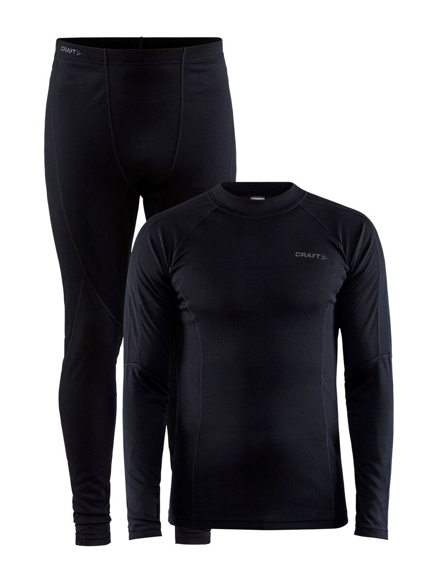 Craft Core Warm Baselayer Set M, black - Bild 1