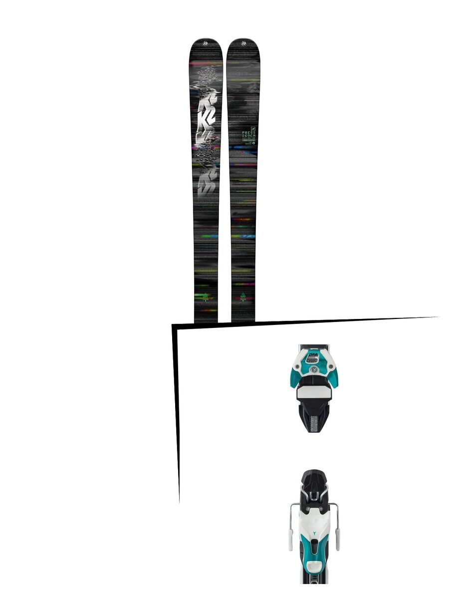 Set: K2 SKI Press 2018 + Atomic Warden 11 DT white/mint - Bild 1