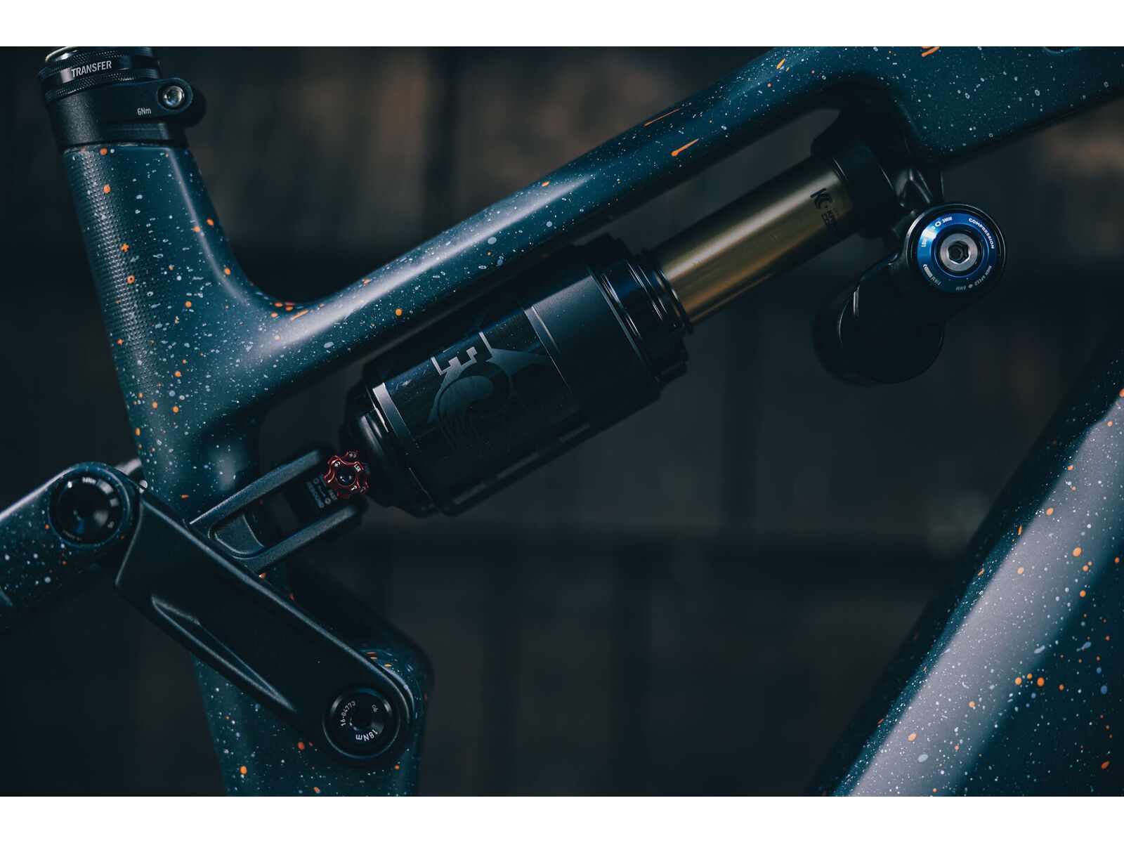 Cube Stereo Hybrid One77 HPC SLT 800, galaxy´n´orange - Bild 9