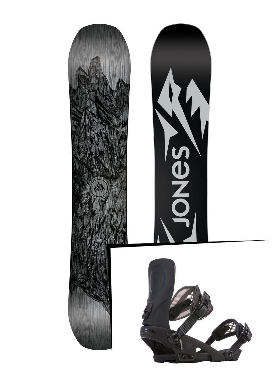 Set: Jones Ultra Mountain Twin 2019 + Ride LTD (1923737S) - Bild 1