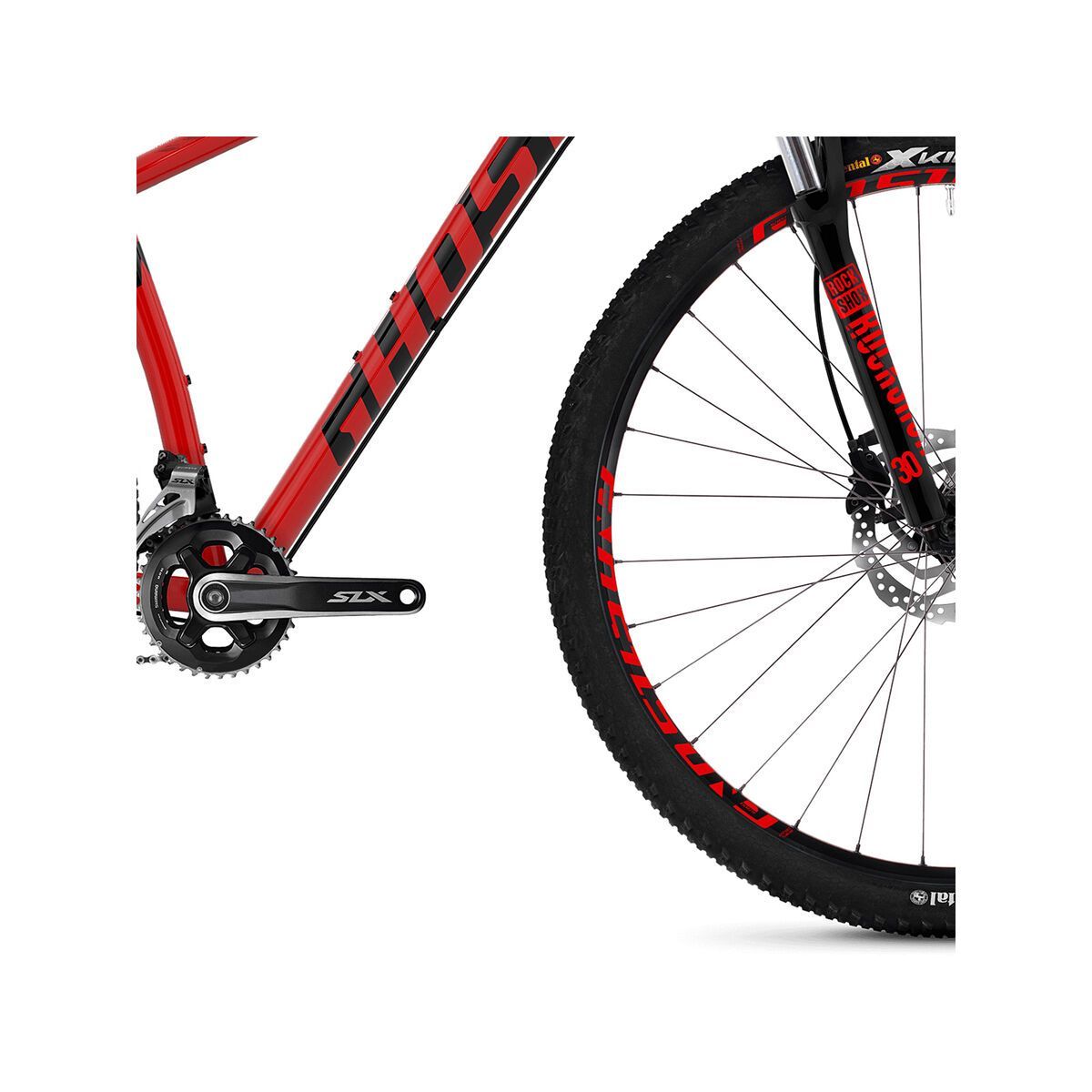 Ghost Kato 7.9 AL, riot red/night black - Bild 4