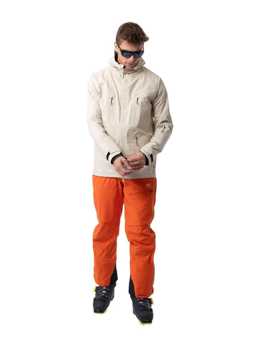 2117 of Sweden Men’s Sodak 3-Layer Ski Jacket, beige - Bild 3
