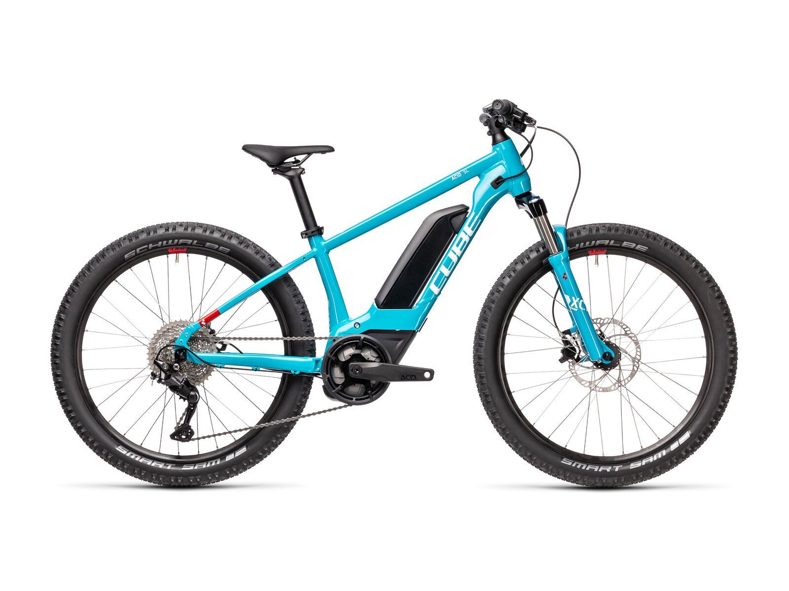 Cube Acid 240 Hybrid Rookie SL 400, petrol´n´white - Bild 1