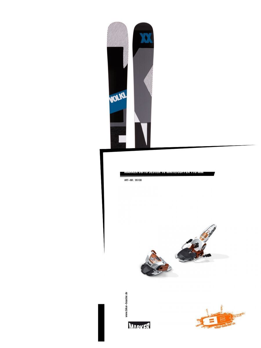 Set: Völkl Kendo 2017 + Marker Jester 16 (95108S) - Bild 1