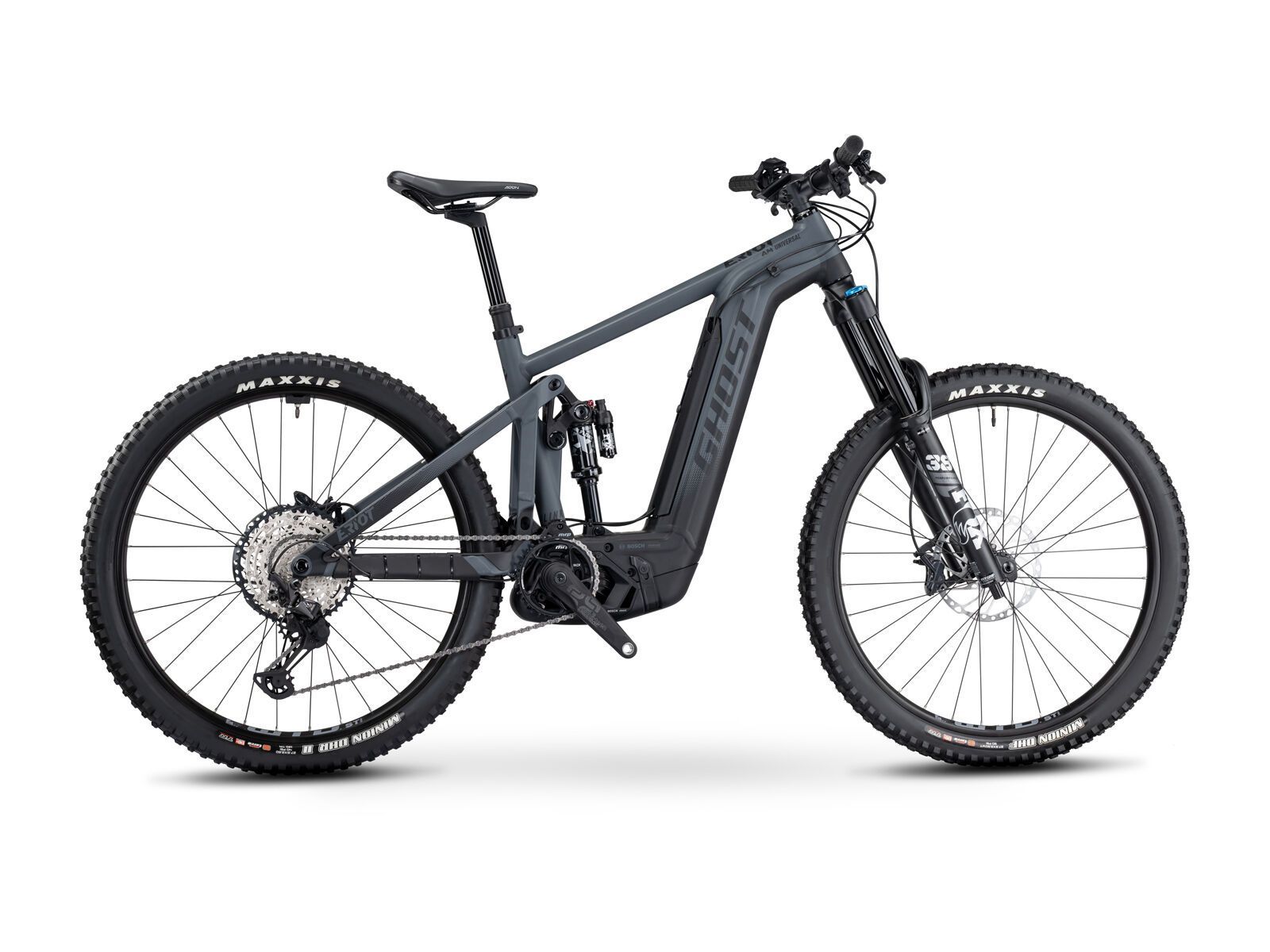 Ghost E-Riot AM AL Universal 29, dark grey/black - matt - Bild 10