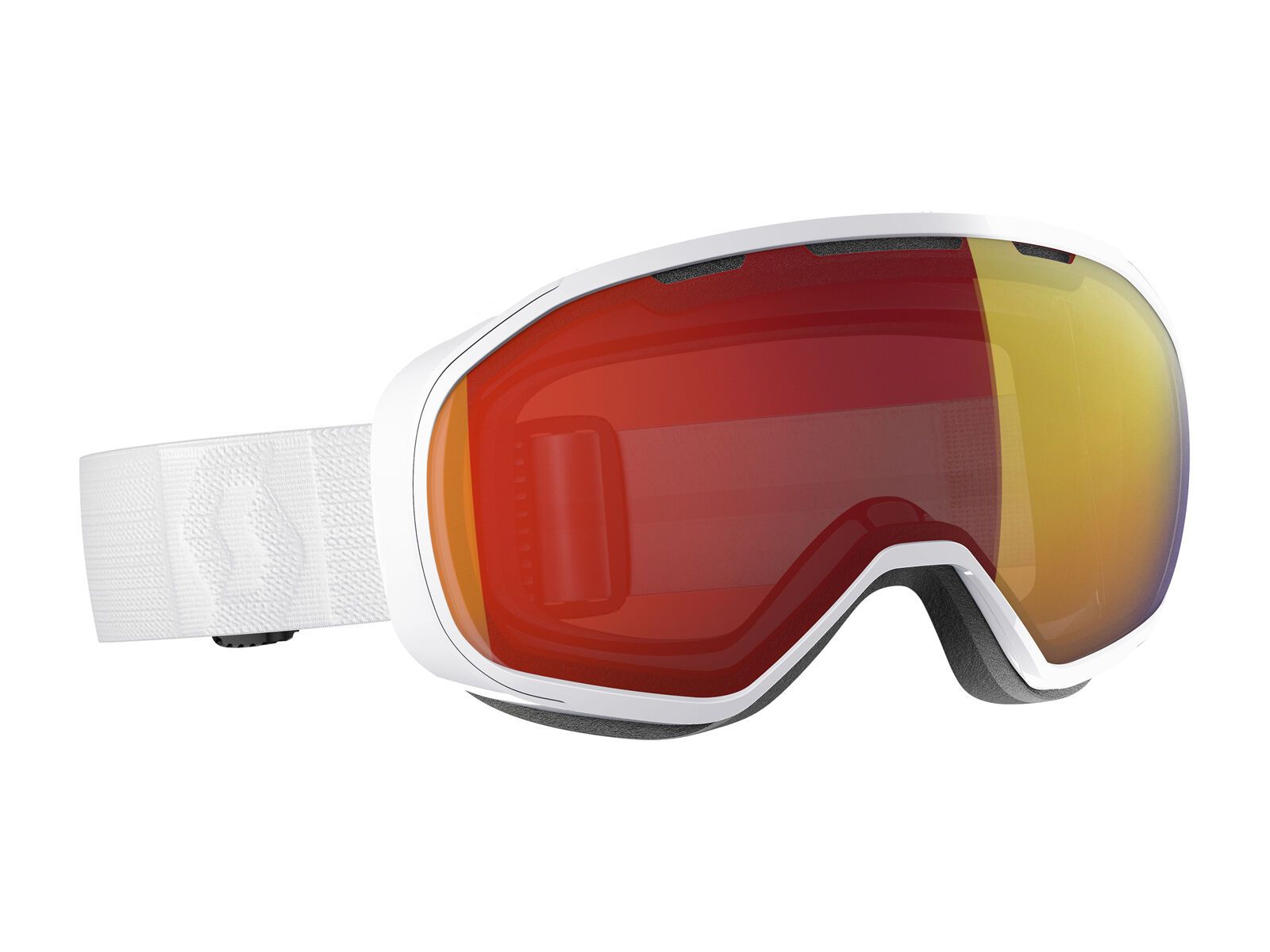 Scott Fix, white/Lens: enhancer red chrome - Bild 1