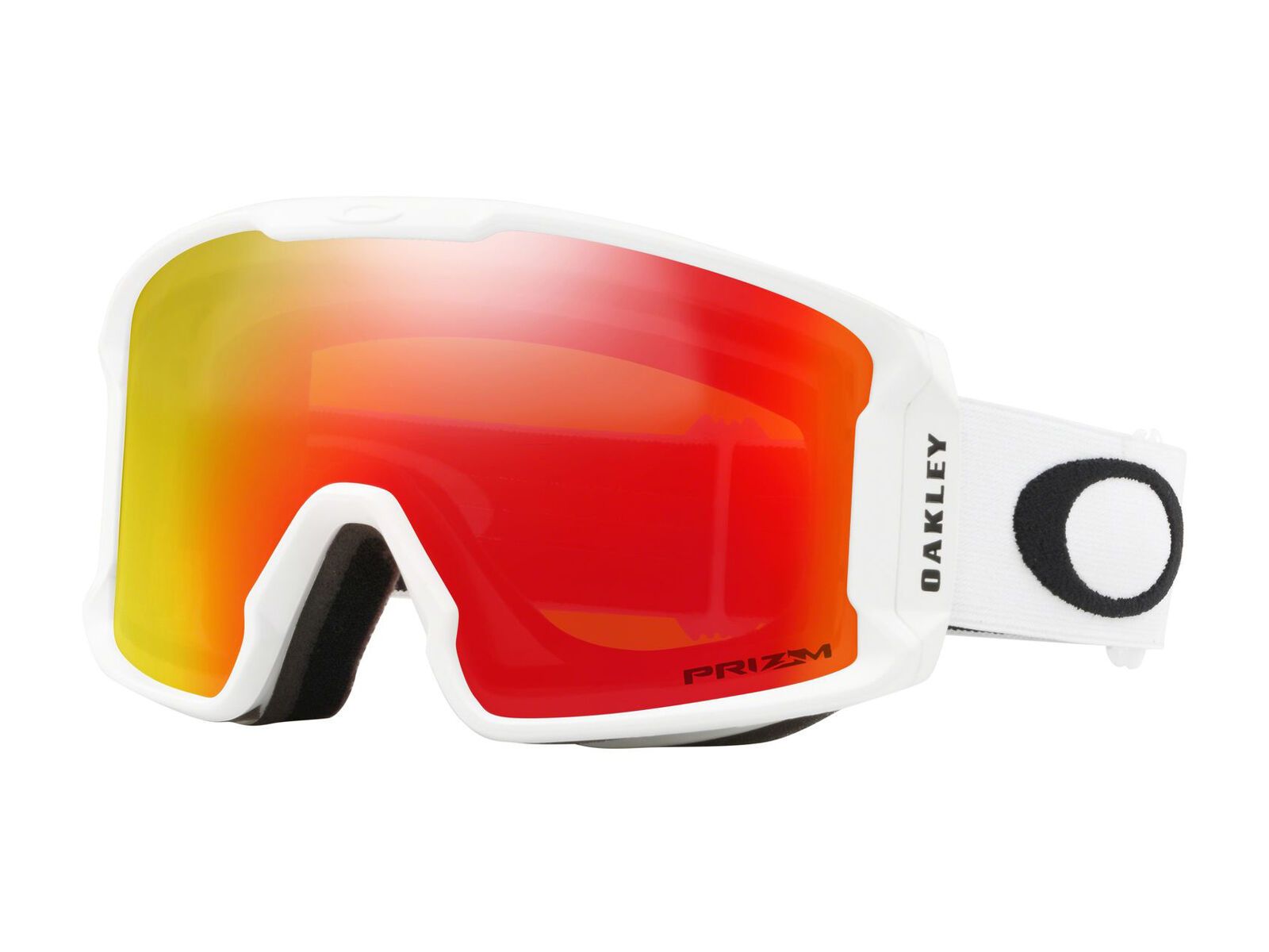 Oakley Line Miner M, Prizm Snow Torch Iridium / matte white - Bild 1