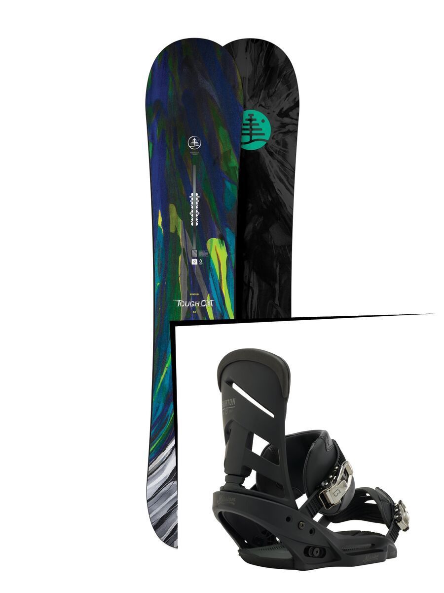 Burton Set: Tough Cat 2016 + Burton Mission EST - Bild 1