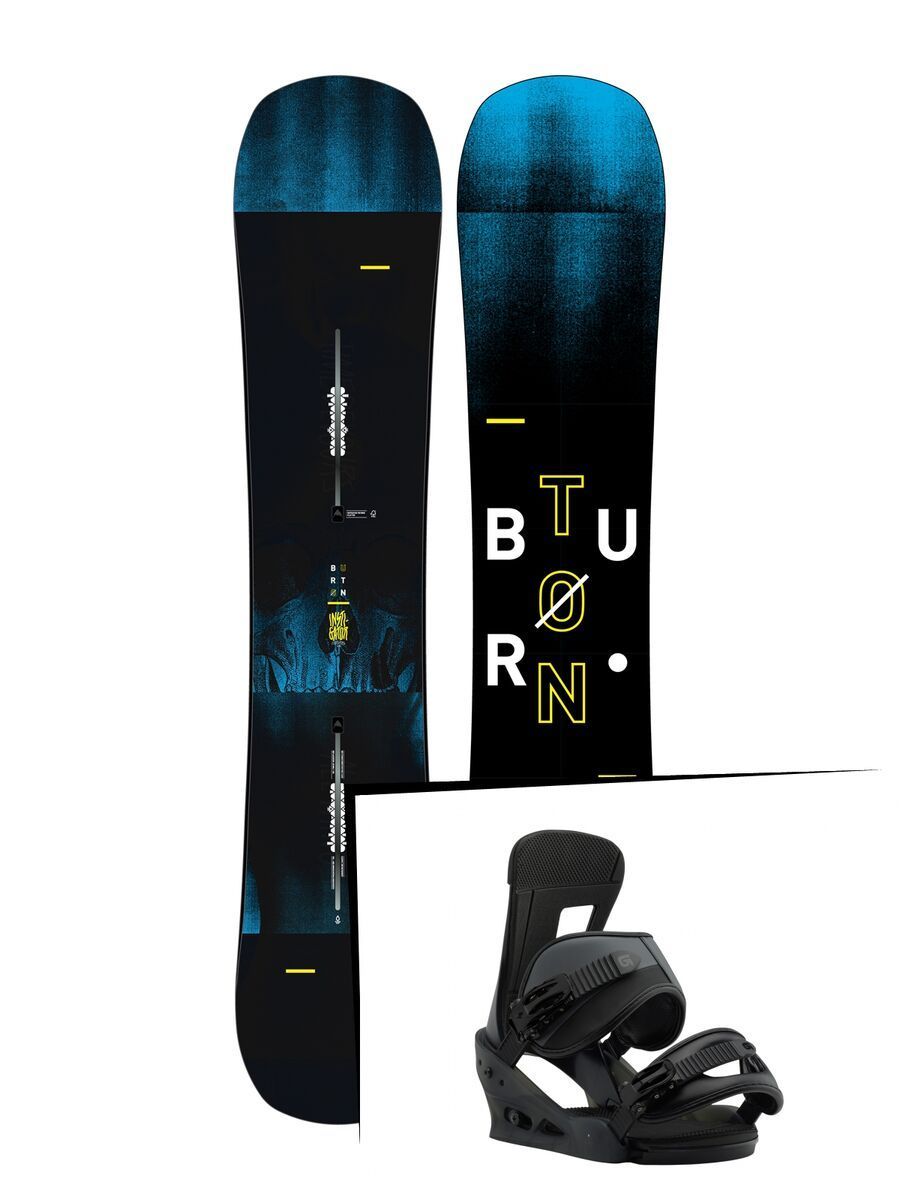 Set: Burton Instigator Wide 2019 + Burton Freestyle black matte - Bild 1
