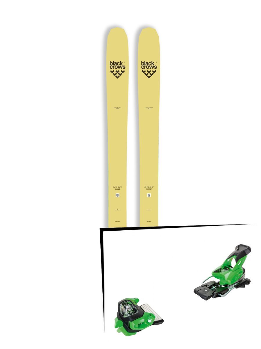 Set: Black Crows Anima Freebird 2018 + Tyrolia Attack² 16 GW green - Bild 1