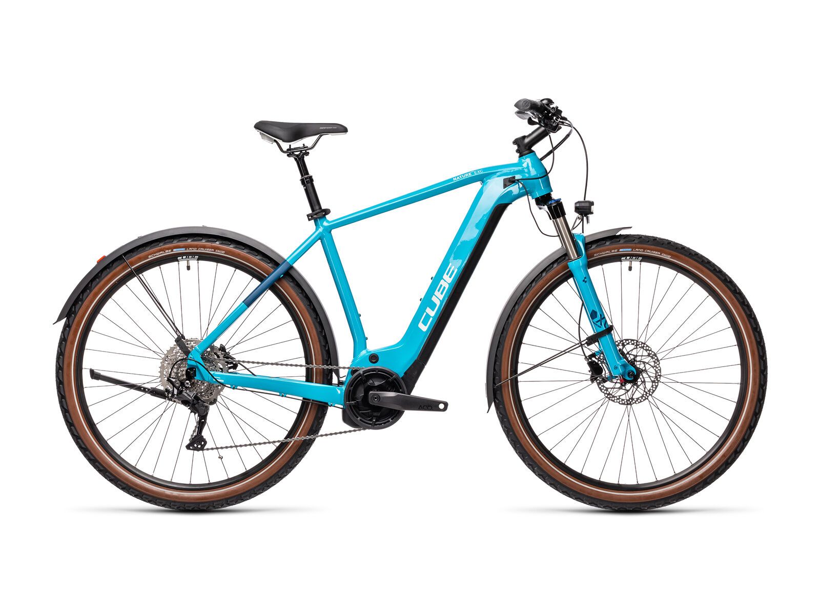 Cube Nature Hybrid EXC Allroad 500, petrol´n´darkblue - Bild 1