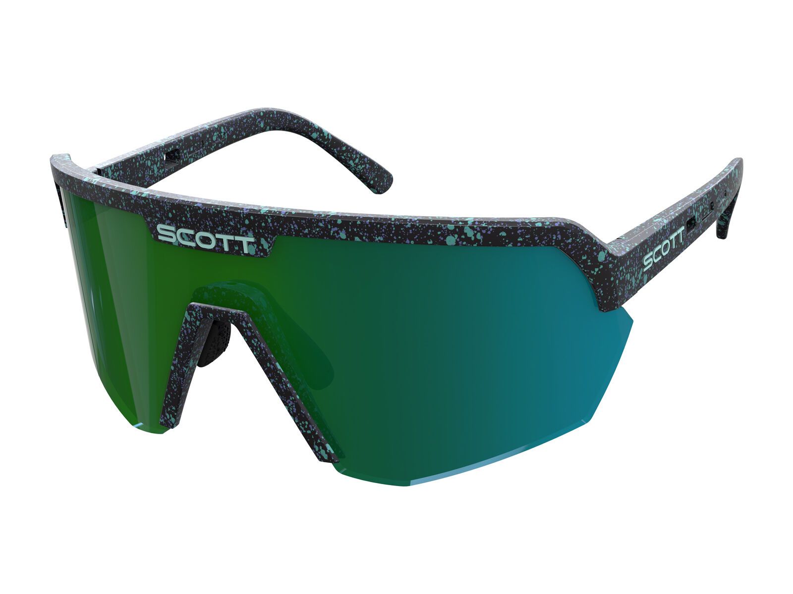 Scott Sport Shield, Green Chrome / terrazzo black - Bild 1